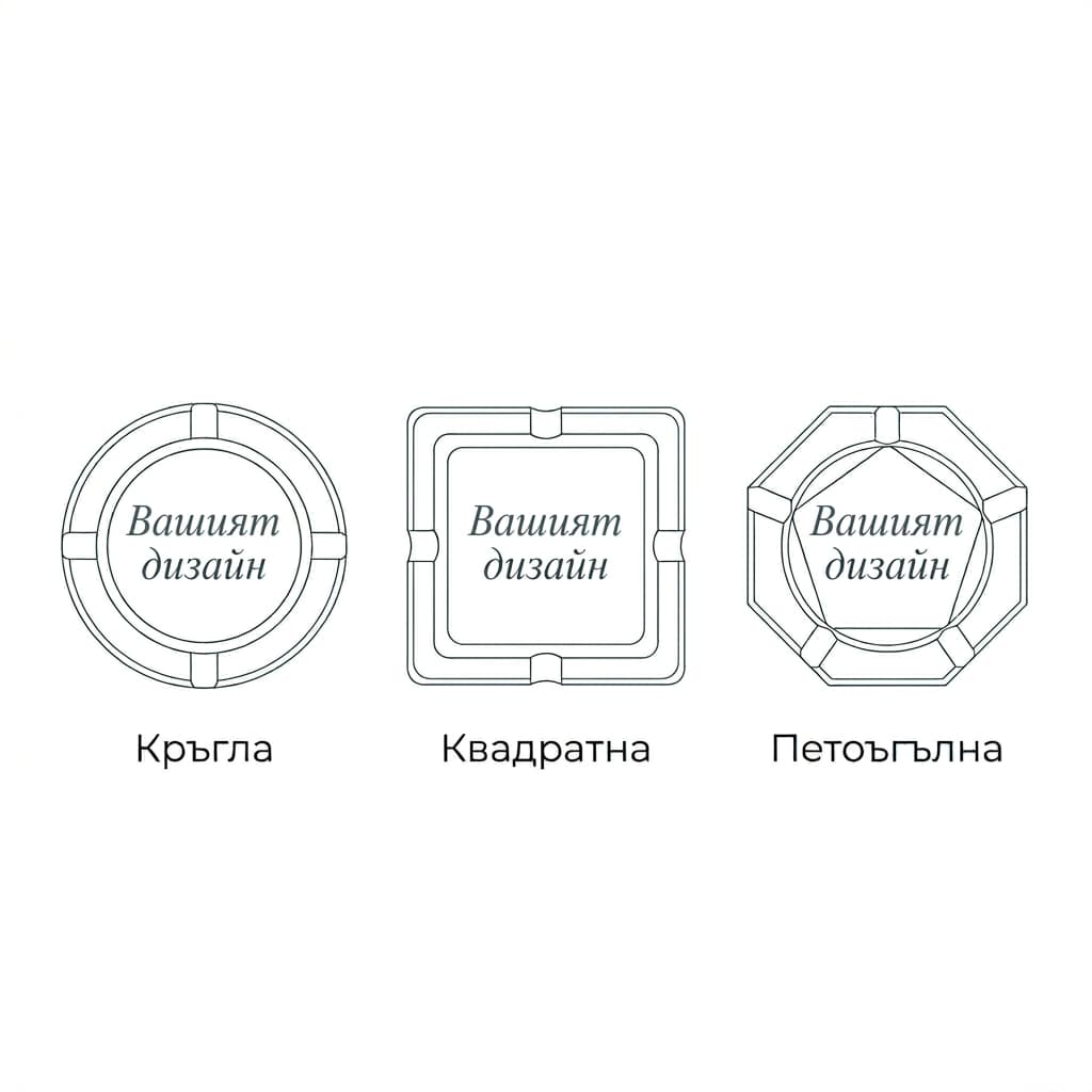 Пепелник по поръчка — Ръчна изработка