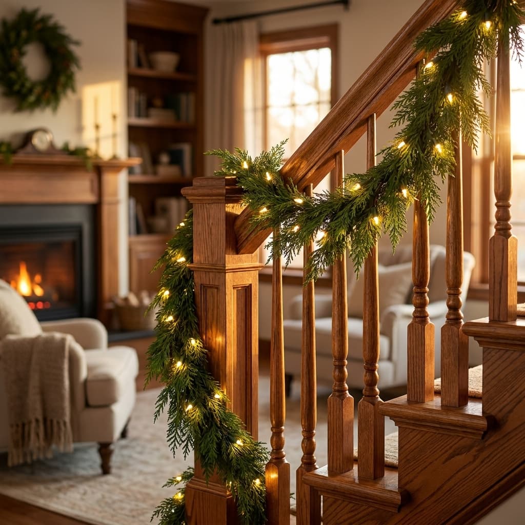 Real Touch Cedar Garland