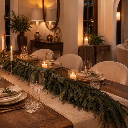 Real Touch Cedar Garland